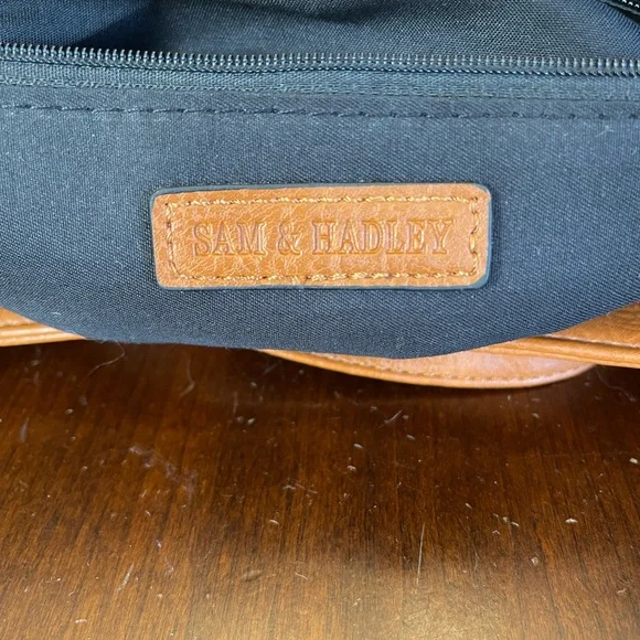 Sam & Hadley Crossbody Shoulder Bag Faux Leather - Picture 10 of 13